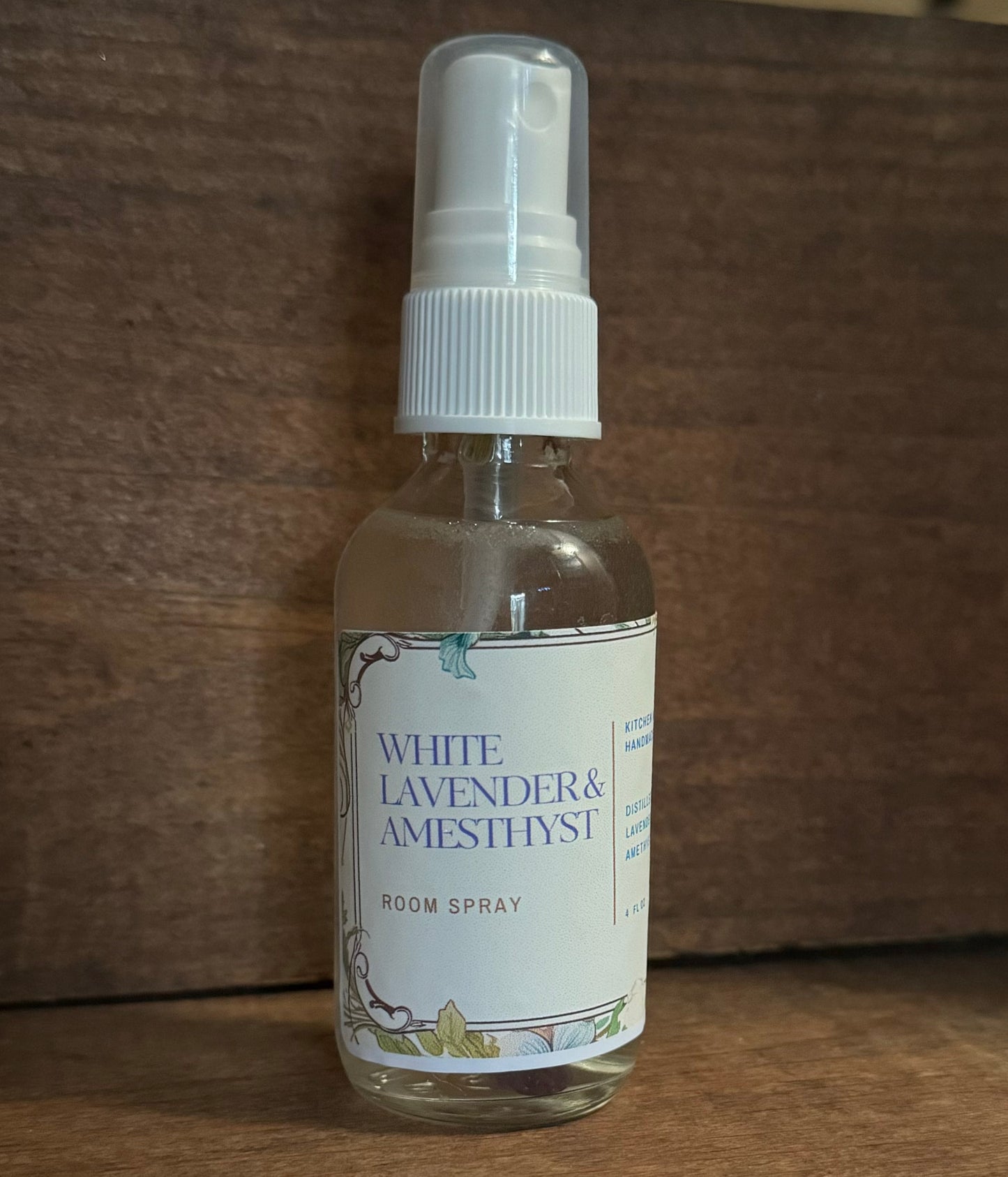 White Lavender, Amethyst and Lavender Bud Room spray