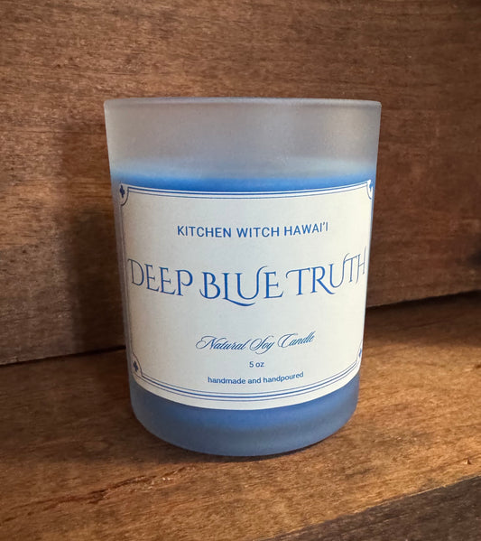 Deep Blue Truth Soy Candle