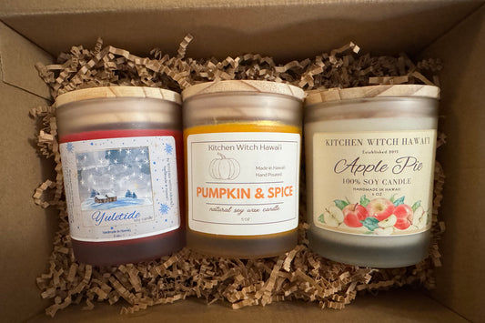 Holiday Candle Trio Gift Box