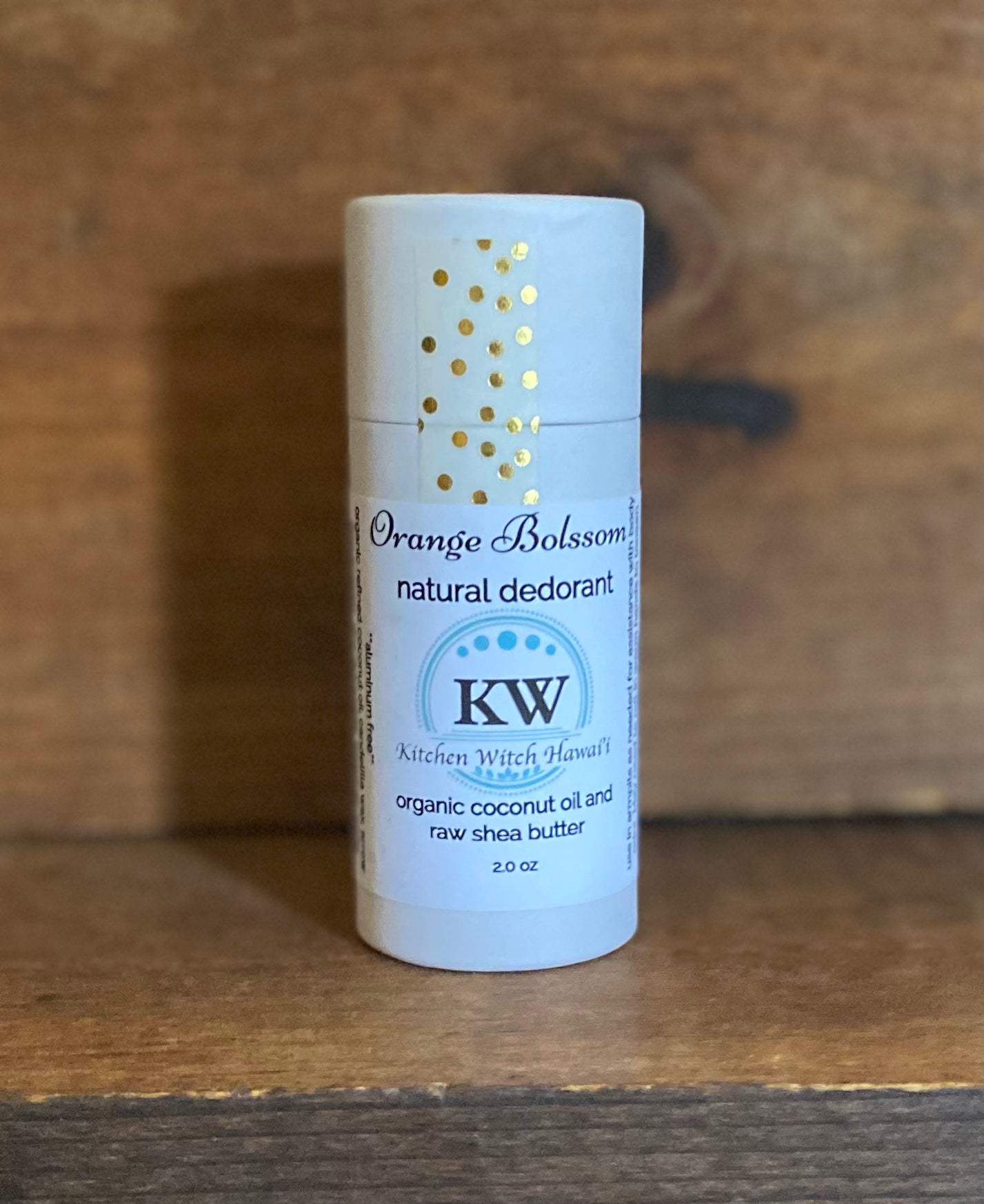 Orange Blossom Natural Deodorant