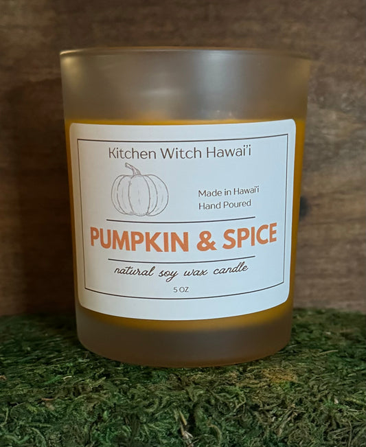 Pumpkin & Spice Soy Candle