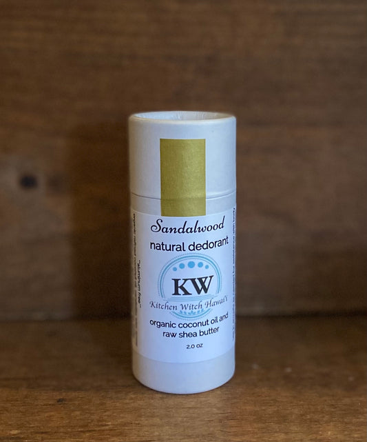 Sandalwood Natural Deodorant